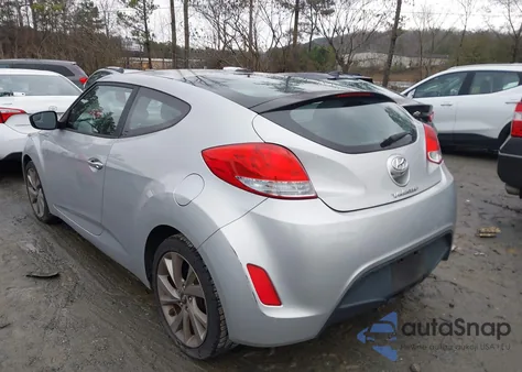 2017 Hyundai Veloster from USA, damaged, VIN KMHTC6AD0HU312778